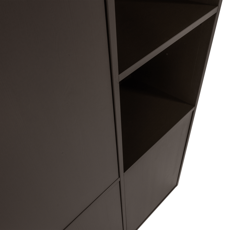 Förvaringsskåp Meggy 215 cm - Mellanbrun - Förvaring - Förvaringsmöbler - Byrå