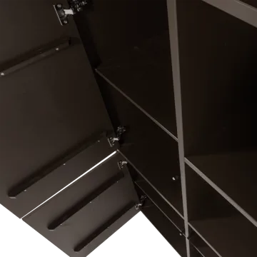Förvaringsskåp Meggy 215 cm - Mellanbrun - Förvaring - Förvaringsmöbler - Byrå