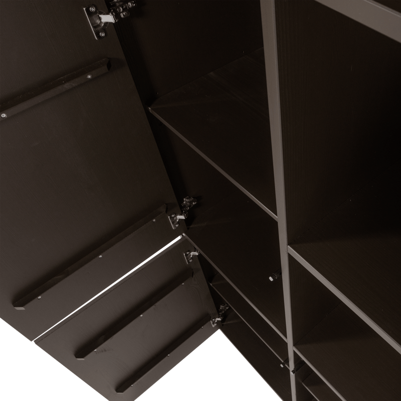 Förvaringsskåp Meggy 215 cm - Mellanbrun - Förvaring - Förvaringsmöbler - Byrå