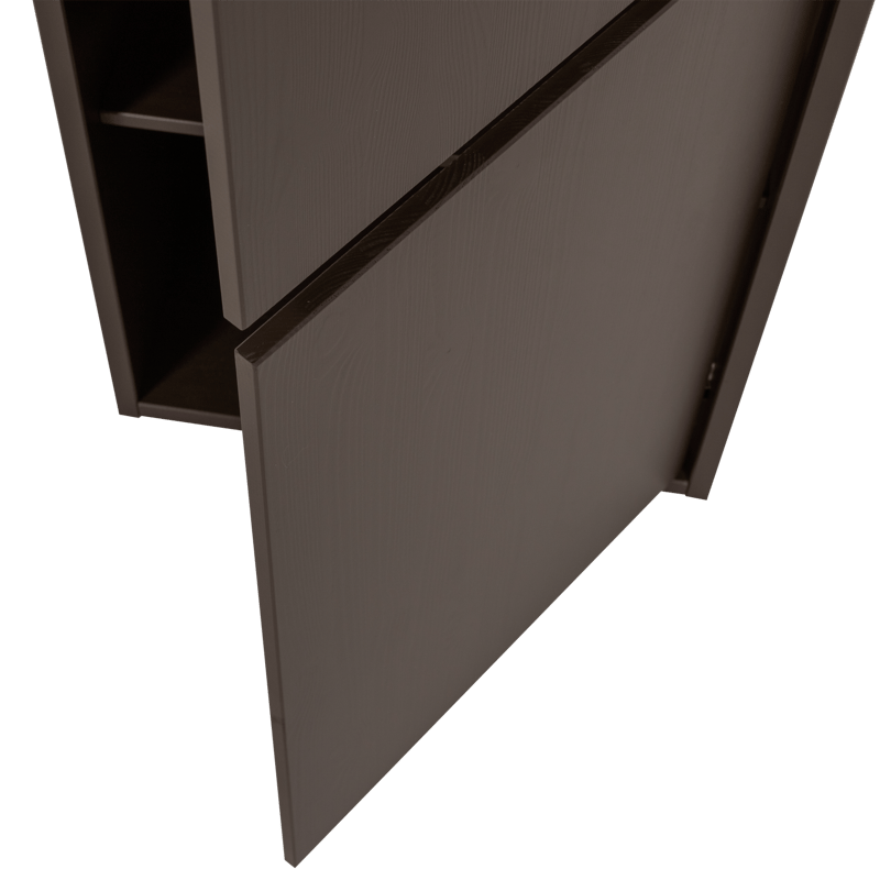 Förvaringsskåp Meggy 215 cm - Mellanbrun - Förvaring - Förvaringsmöbler - Byrå