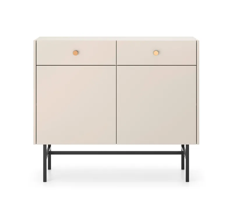 Francisca Byrå 104 cm - Cashmere - Förvaring - Förvaringsmöbler - Byrå