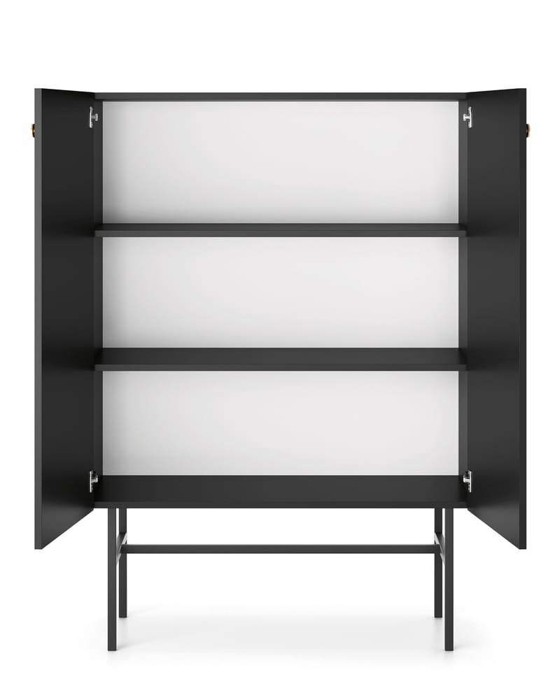 Francisca Byrå 93 cm - Svart - Förvaring - Förvaringsmöbler - Byrå