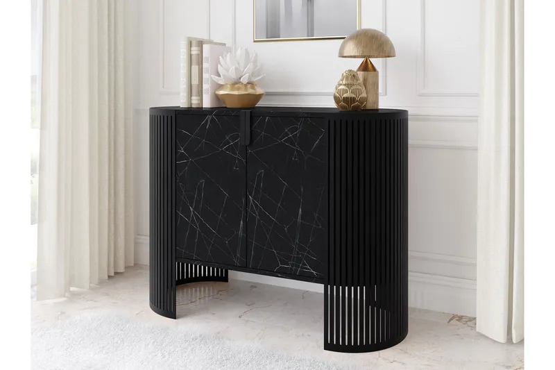 Friend Skänk 120x40 cm - Svart - Förvaring - Förvaringsmöbler - Skänkar & sideboards