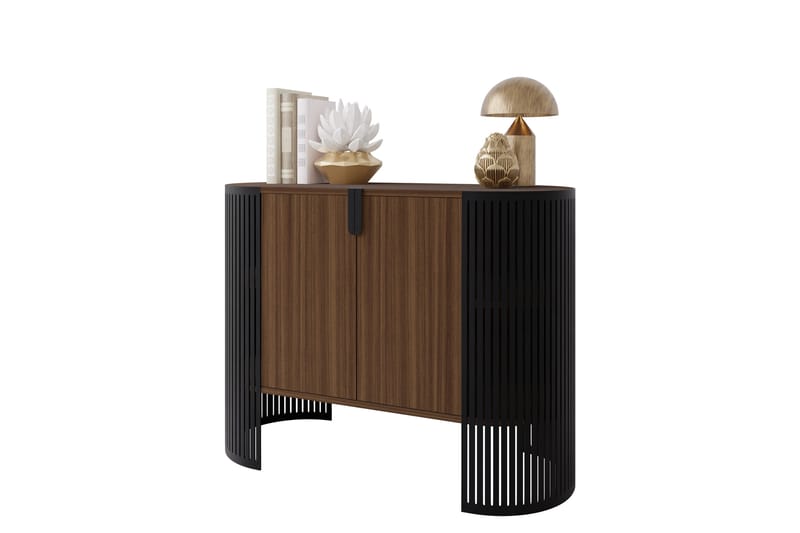 Friend Skänk 120x40 cm - Svart/Brun - Förvaring - Förvaringsmöbler - Skänkar & sideboards