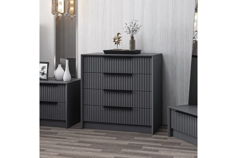 Fruitland Byrå 72 cm - Antracit - Förvaring - Förvaringsmöbler - Byrå