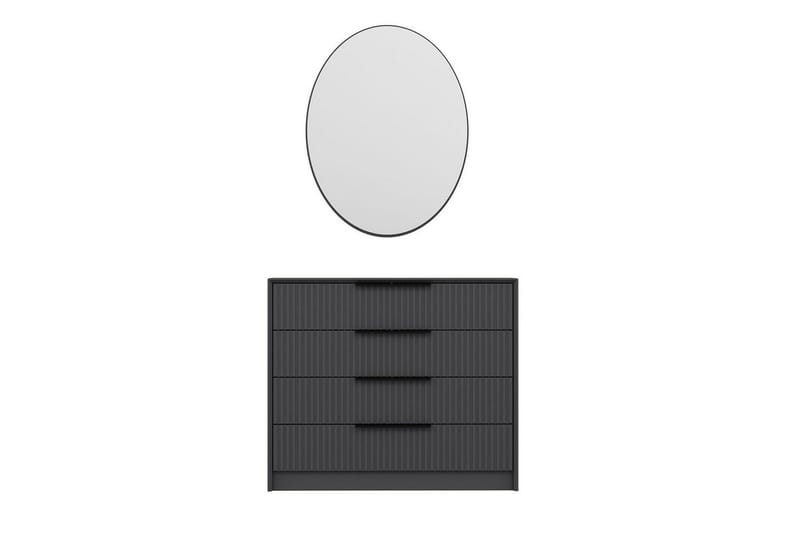 Fruitland Hörnbyrå 100 cm - Antracit - Förvaring - Förvaringsmöbler - Byrå