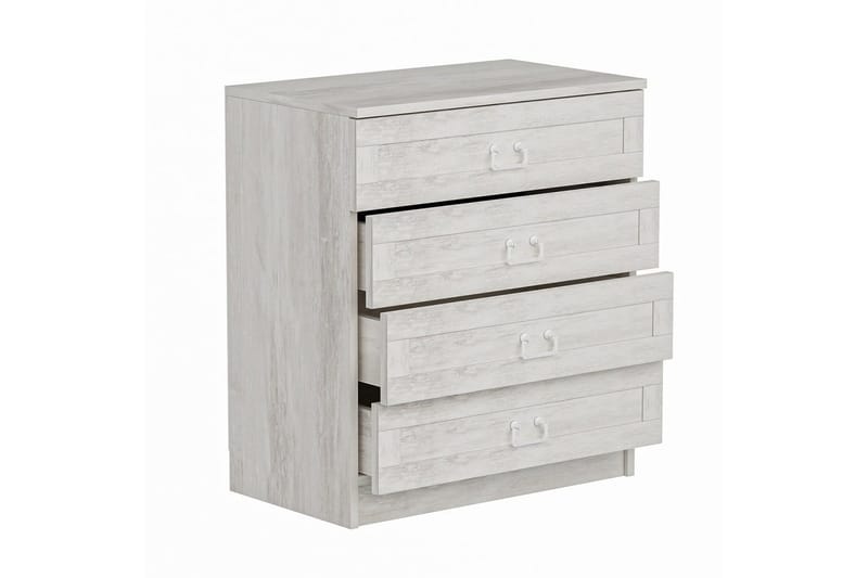 Fruitland Hörnbyrå 72 cm - Vit - Förvaring - Förvaringsmöbler - Byrå