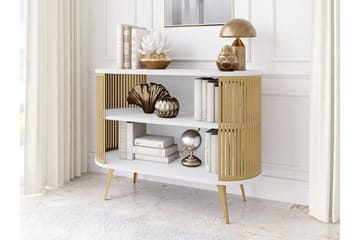 Galia Skänk 120x40 cm - Guld/Vit - Förvaring - Förvaringsmöbler - Skänkar & sideboards
