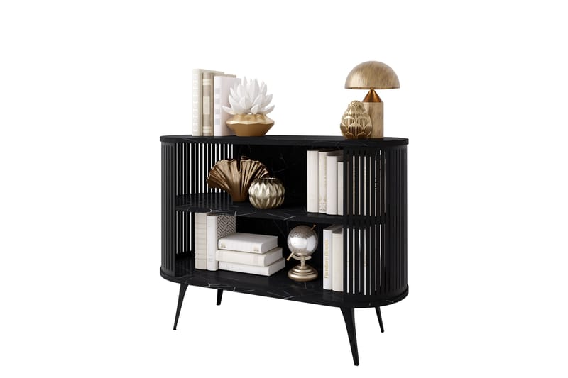 Galia Skänk 120x40 cm - Svart - Förvaring - Förvaringsmöbler - Skänkar & sideboards