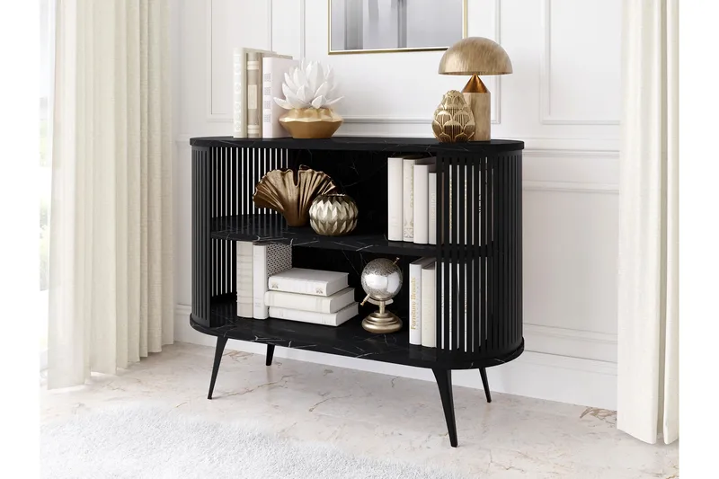 Galia Skänk 120x40 cm - Svart - Förvaring - Förvaringsmöbler - Skänkar & sideboards