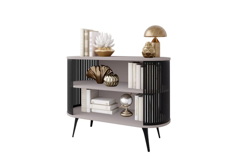 Galia Skänk 120x40 cm - Svart/Beige - Förvaring - Förvaringsmöbler - Skänkar & sideboards