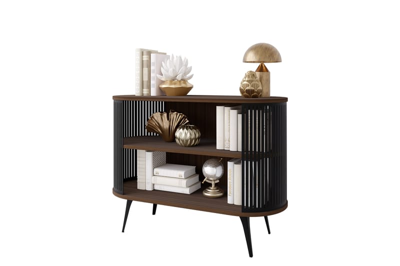 Galia Skänk 120x40 cm - Svart/Brun - Förvaring - Förvaringsmöbler - Skänkar & sideboards