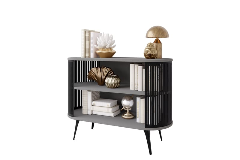 Galia Skänk 120x40 cm - Svart/Grå - Förvaring - Förvaringsmöbler - Skänkar & sideboards