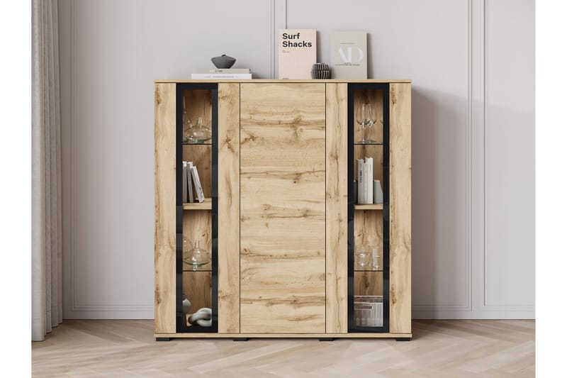 Gamal Highboard - Brun - Förvaring - Förvaringsmöbler - Byrå