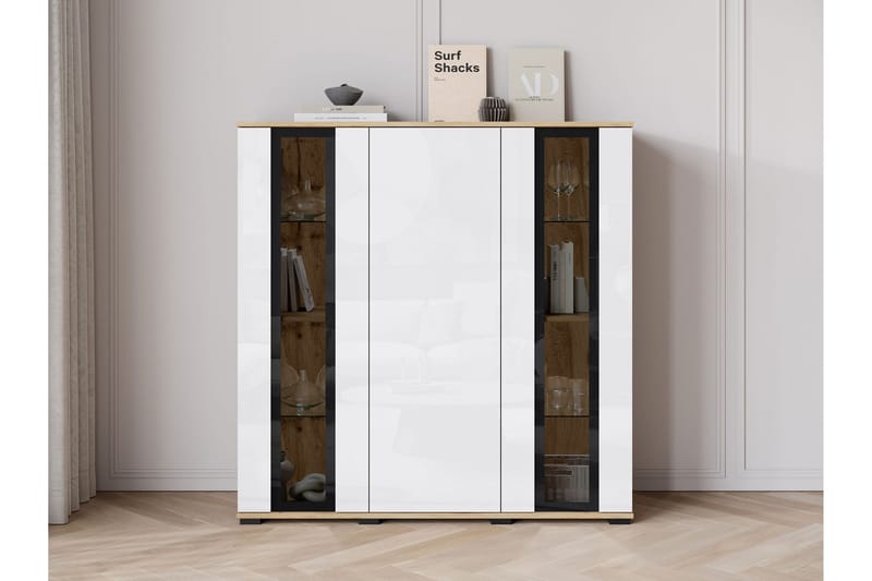 Gamal Highboard, Svart