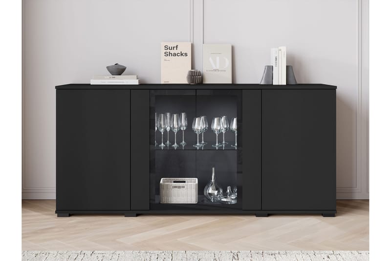 Gamal Skänk 150x40 cm - Brun - Förvaring - Förvaringsmöbler - Skänkar & sideboards