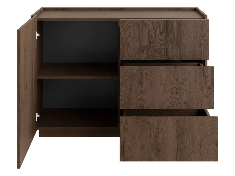 Glenor Skänk 100x75 cm - Baltic Storm - Förvaring - Förvaringsmöbler - Skänkar & sideboards