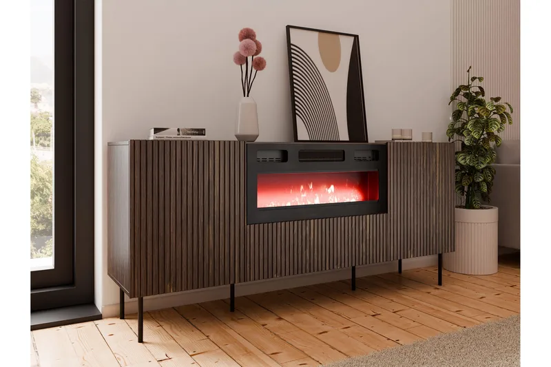 Hammarstrand Byrå 181 cm - Valnöt - Förvaring - Förvaringsmöbler - Byrå