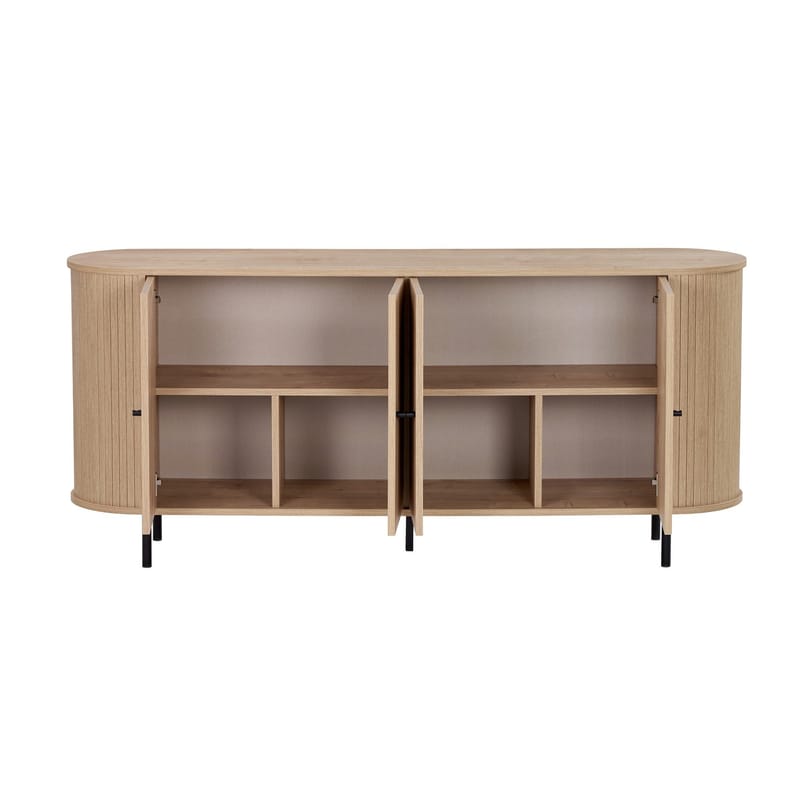 Haulover Konsolbord 180 cm - Sapphire Oak/Svart - Förvaring - Förvaringsmöbler - Skänkar & sideboards