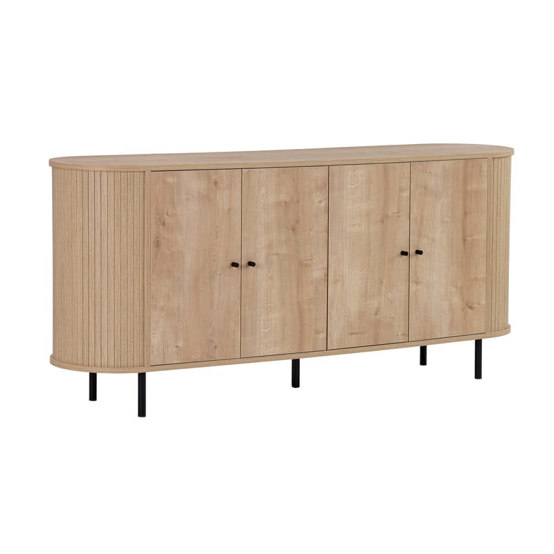 Haulover Konsolbord 180 cm, Sapphire Oak/Svart