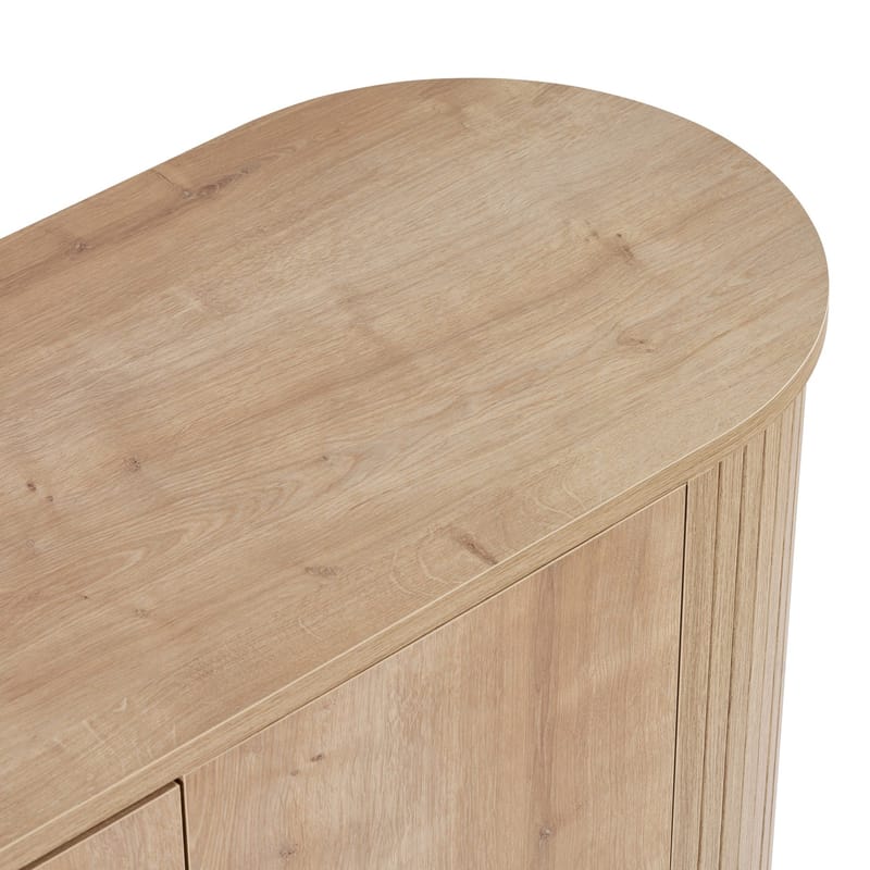 Haulover Konsolbord 180 cm - Sapphire Oak/Svart - Förvaring - Förvaringsmöbler - Skänkar & sideboards