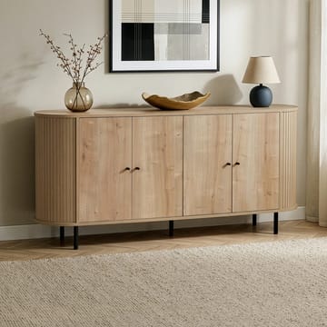 Haulover Konsolbord 180 cm - Sapphire Oak/Svart - Förvaring - Förvaringsmöbler - Skänkar & sideboards