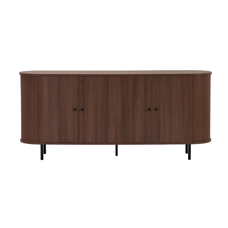 Haulover Konsolbord 180 cm, Valnöt/Svart