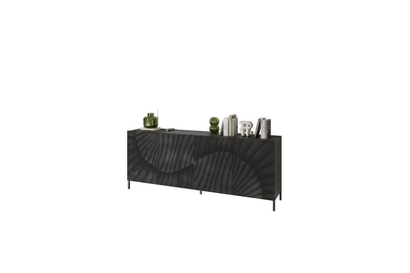 Hawell Skänk 241 cm - Mörkgrå - Förvaring - Förvaringsmöbler - Skänkar & sideboards