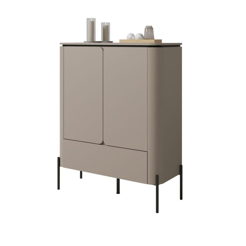 Högskåp Bello 2 Dörrar 1 Låda - Förvaring - Förvaringsmöbler - Byrå