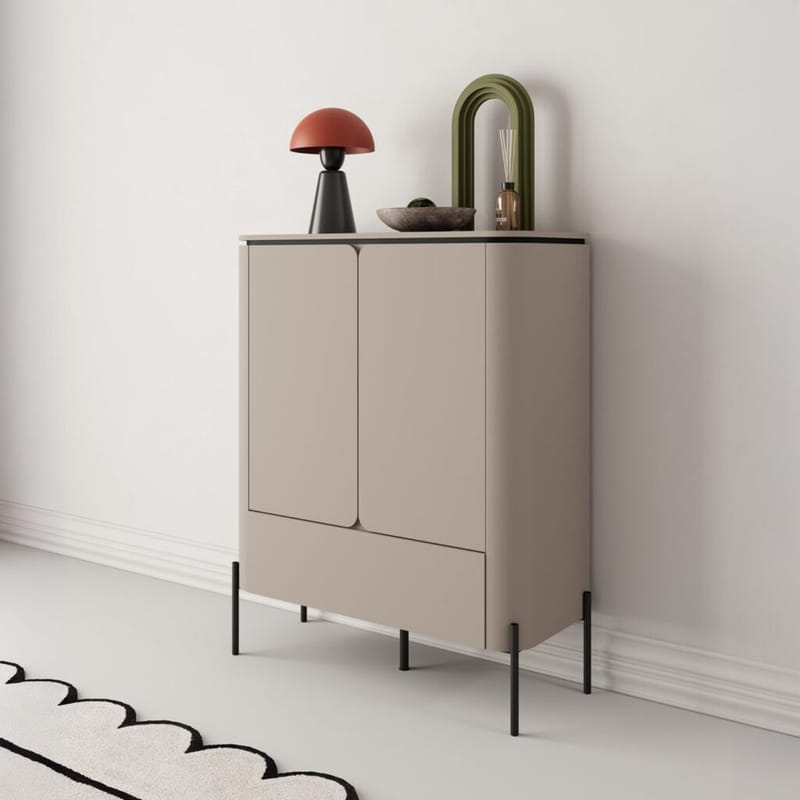 Högskåp Bello 2 Dörrar 1 Låda - Förvaring - Förvaringsmöbler - Byrå