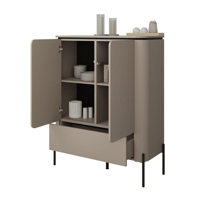 Högskåp Bello 2 Dörrar 1 Låda - Förvaring - Förvaringsmöbler - Byrå