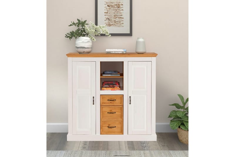 Högskåp Selma Vit - Vit - Förvaring - Förvaringsmöbler - Byrå