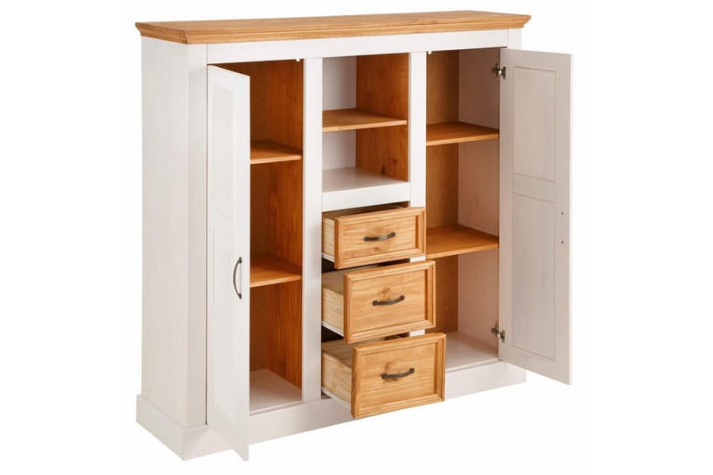 Högskåp Selma Vit - Vit - Förvaring - Förvaringsmöbler - Byrå