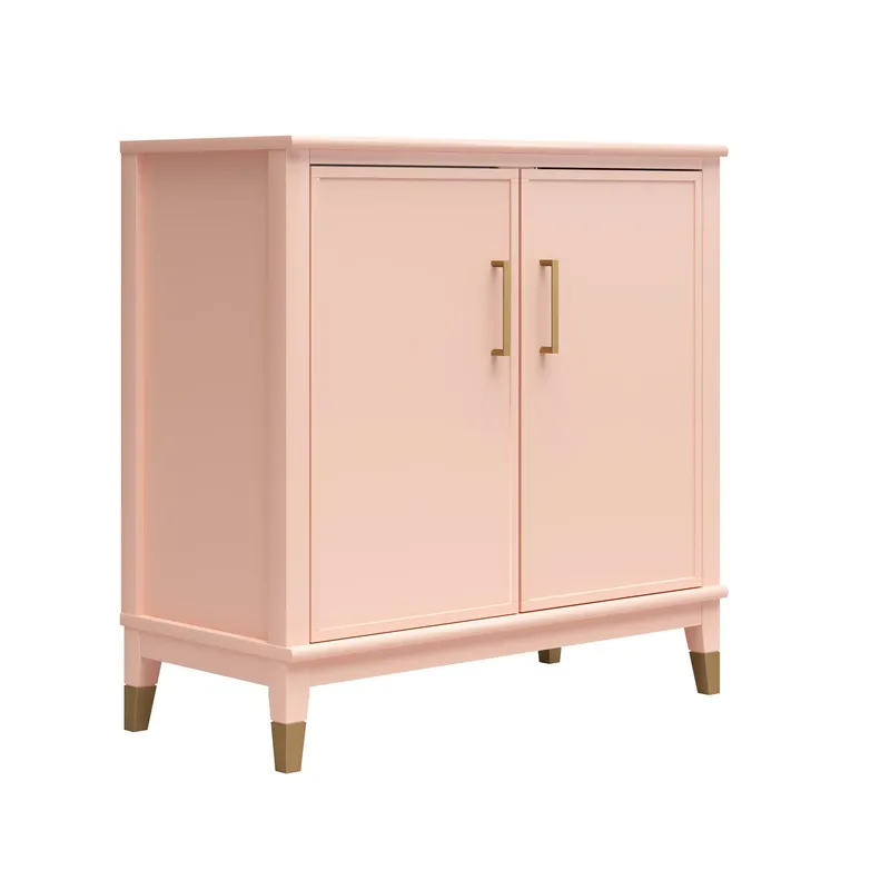 Högskåp Westerleigh Blekt Rosa - Blekt Rosa - Förvaring - Förvaringsmöbler - Byrå