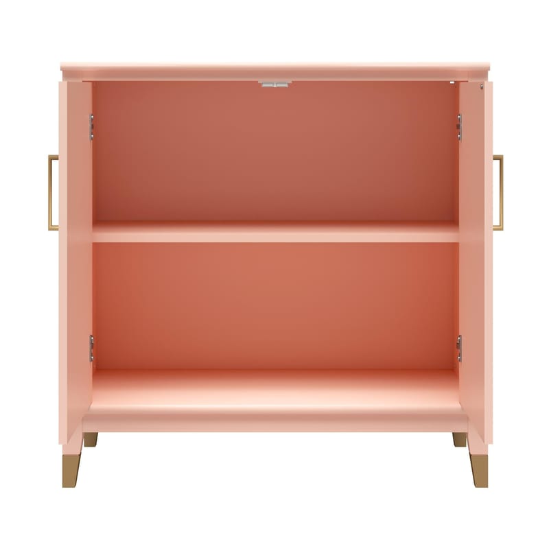 Högskåp Westerleigh Blekt Rosa - Blekt Rosa - Förvaring - Förvaringsmöbler - Byrå