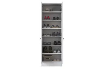 Hooda Highboard 59,8x182,8 cm Vit - Hanah Home - Förvaring - Förvaringsmöbler - Byrå