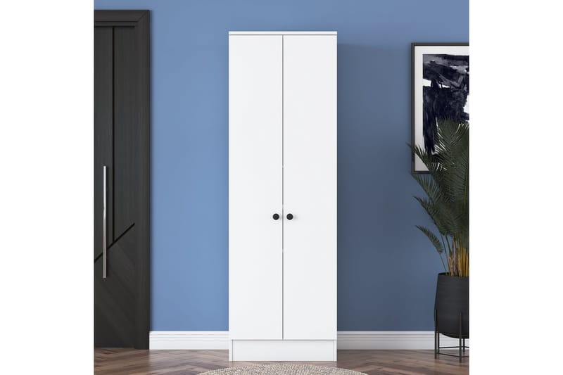 Hooda Highboard 59,8x182,8 cm Vit - Hanah Home - Förvaring - Förvaringsmöbler - Byrå