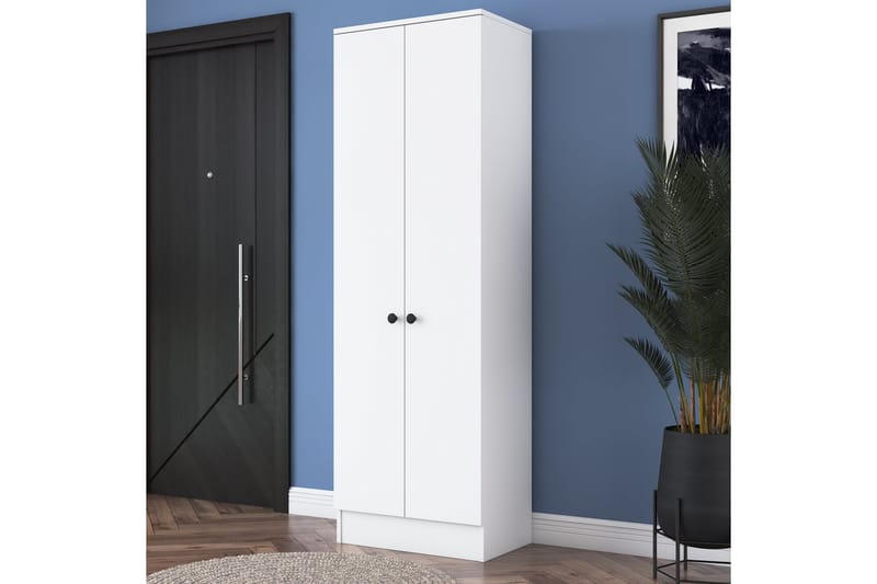 Hooda Highboard 59,8x182,8 cm Vit - Hanah Home - Förvaring - Förvaringsmöbler - Byrå