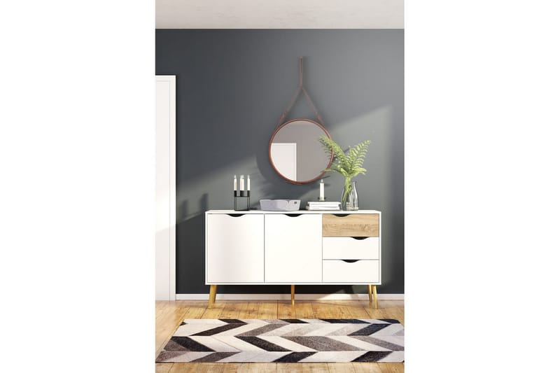 Hostafranc Skänk 147,2x39,1 cm - Natur - Förvaring - Förvaringsmöbler - Skänkar & sideboards