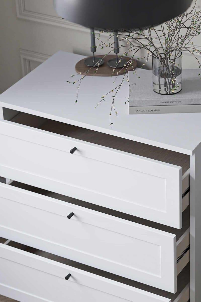 Interlaken Byrå 75 cm - Vit - Förvaring - Förvaringsmöbler - Byrå