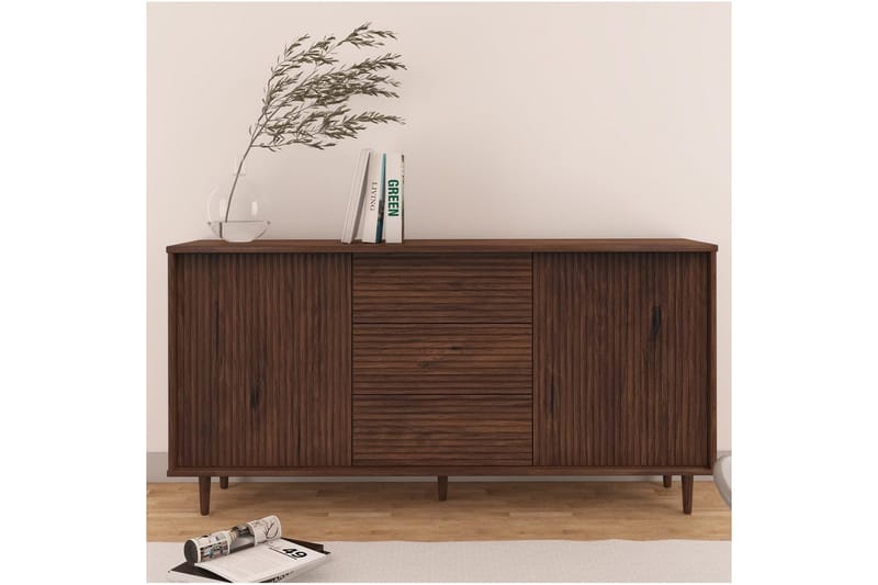 Jerzy Skänk 160 cm - Brun - Förvaring - Förvaringsmöbler - Skänkar & sideboards