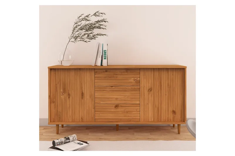 Jerzy Skänk 160 cm - Brun - Förvaring - Förvaringsmöbler - Skänkar & sideboards