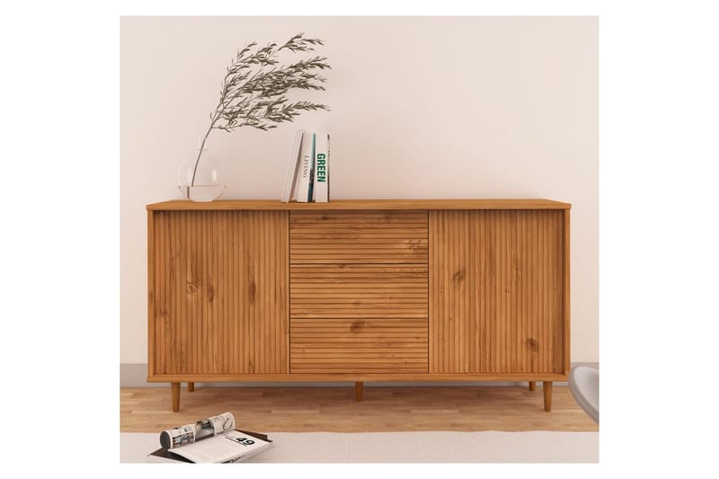 Jerzy Skänk 160 cm - Brun - Förvaring - Förvaringsmöbler - Skänkar & sideboards