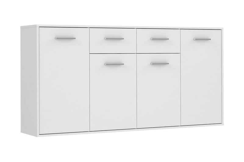 JUNAH Skänk 34x162 cm Vit - Vit - Skänkar & sideboards