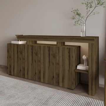 Jurukovo Konsolbord 170 cm - Antique Walnut - Förvaring - Förvaringsmöbler - Skänkar & sideboards