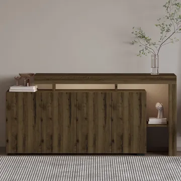 Jurukovo Konsolbord 170 cm - Antique Walnut - Förvaring - Förvaringsmöbler - Skänkar & sideboards