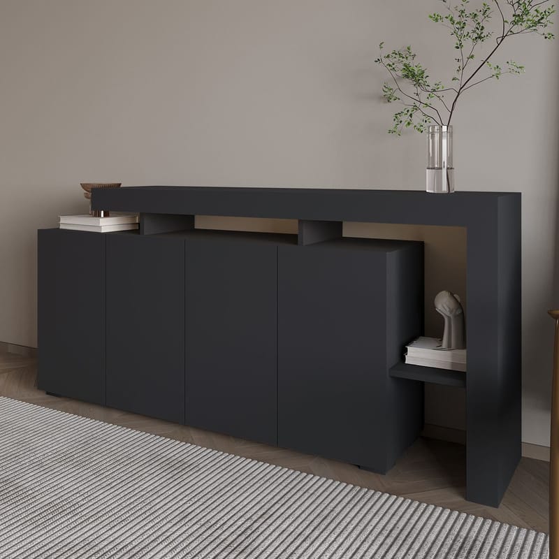 Jurukovo Konsolbord 170 cm - Antracit - Förvaring - Förvaringsmöbler - Skänkar & sideboards