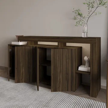 Jurukovo Konsolbord 170 cm - Valnöt - Förvaring - F örvaringsmöbler - Skänkar & sideboards