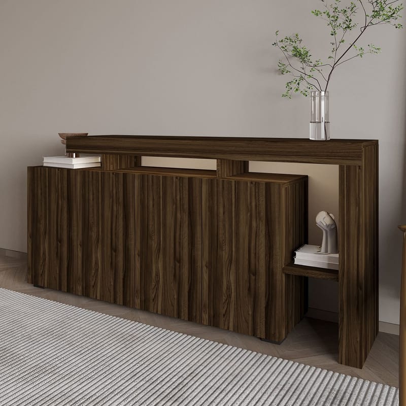 Jurukovo Konsolbord 170 cm - Valnöt - Förvaring - Förvaringsmöbler - Skänkar & sideboards