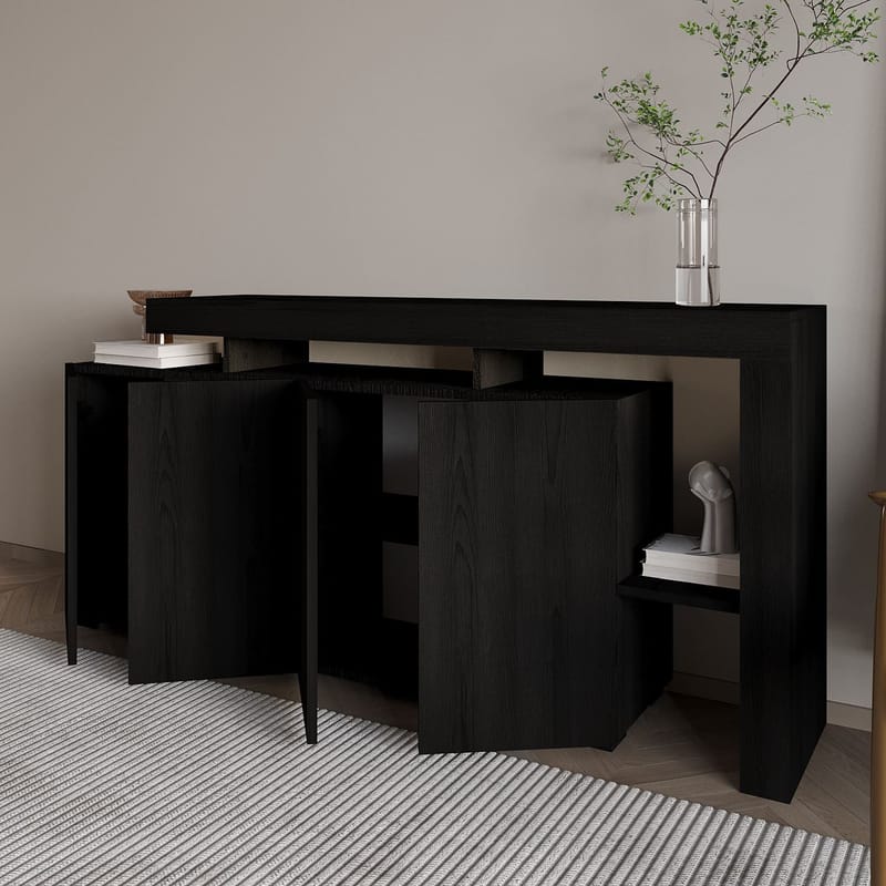 Jurukovo Konsolbord 170 cm - Wood Black - Förvaring - Förvaringsmöbler - Skänkar & sideboards